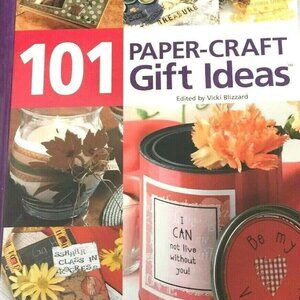 Crafts House Of White Birches 101 Paper Gift Idea Book Vicki Blizzard HB 2005